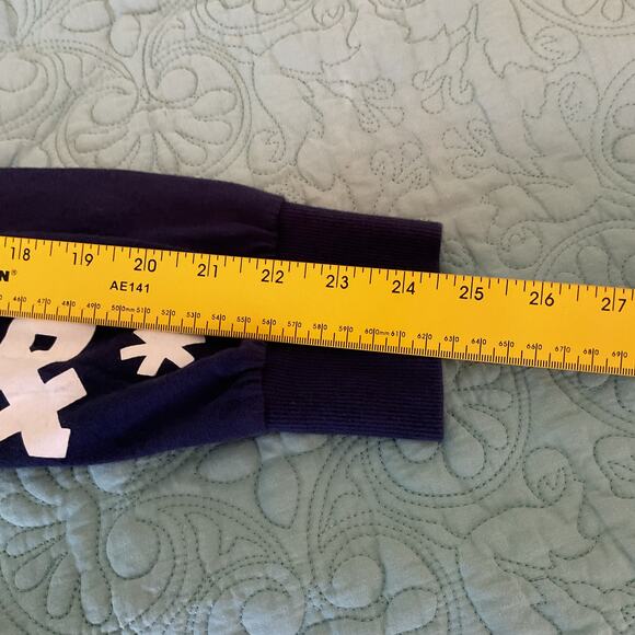 Official Disney Store Donald Duck Pure Cotton Long Sleeve Tee Navy Blue Large - Picture 13 of 13